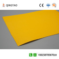 Tissu de silicone à double face jaune